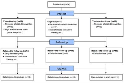 Effects of a video game intervention on symptoms, training motivation, and visuo-spatial memory in depression